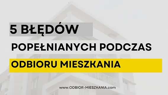 Odbiór mieszkania od dewelopera: uniknij błędów i odbierz klucze!